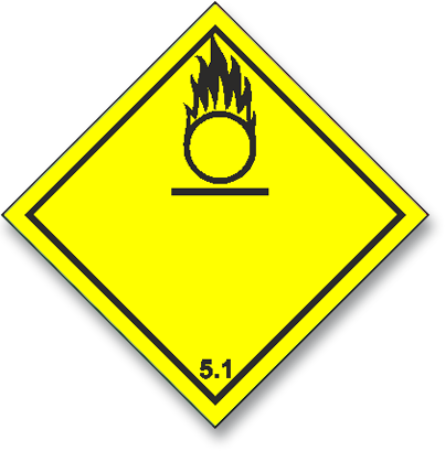 ADR - látky podporující hoření