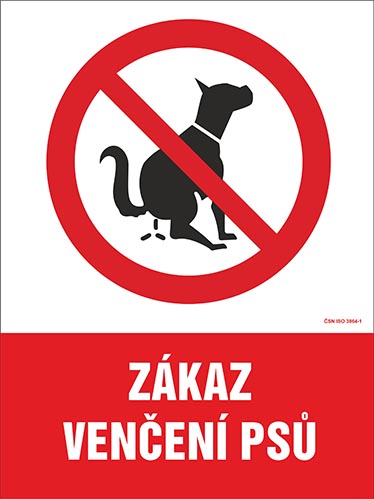 Zákaz volného pobíhání psů